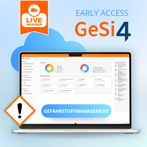 browserbasiertes Gefahrstoffmanagement GeSi4